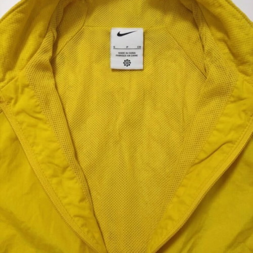 Nike AEK Athens FC windbreaker jacket, yellow, size S