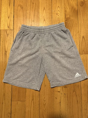 Adidas shorts like new, gray, for 12-13 years old boys