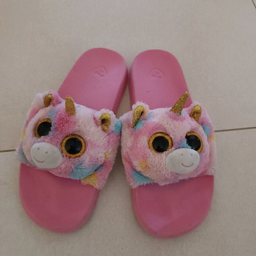 Ty Beanie slippers size 37-39 like new, pink