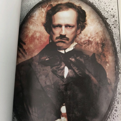 In the Shadow of Edgar Allan Poe like new macabre illustrated novel