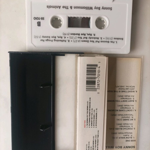 Sonny Boy Williamson & The Animals Live cassette like new