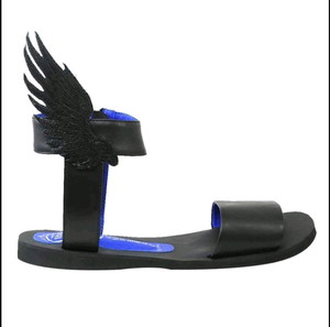 Jeffrey Campbell Winged Sandals, Brand New,  ( σανδάλια με φτερά , αληθινό δέρμα)