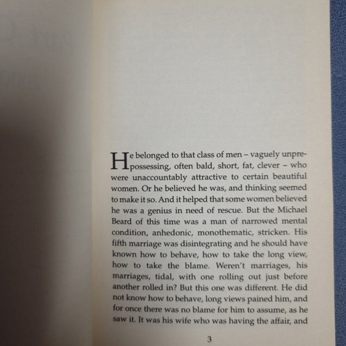 Solar Ian McEwan new English book