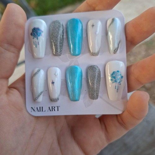 Press On Nails new with application tools