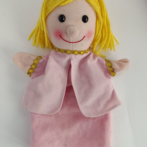 Puppet dolls like new, set of 5 pieces