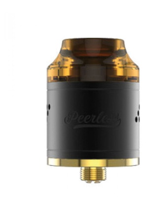 Peerless RDA Geek Vape used, black-gold atomizer