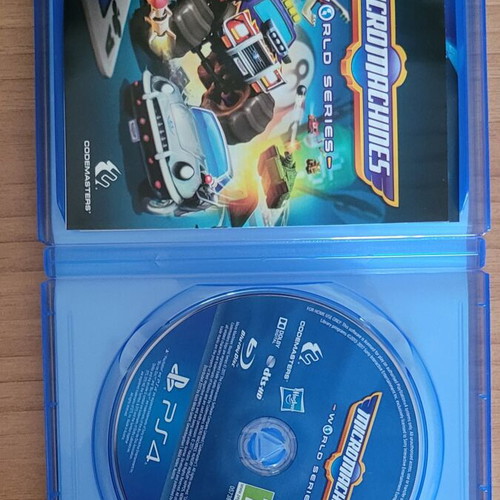 Micro Machines World Series PS4 game, European version
