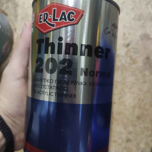 ER-LAC Acrylic Thinner 202 Normal 1lt New
