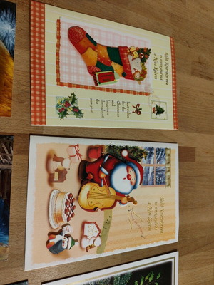 Christmas cards like new, pack