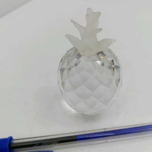 Crystal pineapple figurine new