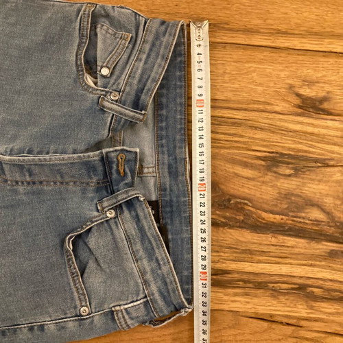 H&M Skinny High-Waisted Denim Jeans Blue Like New Size S
