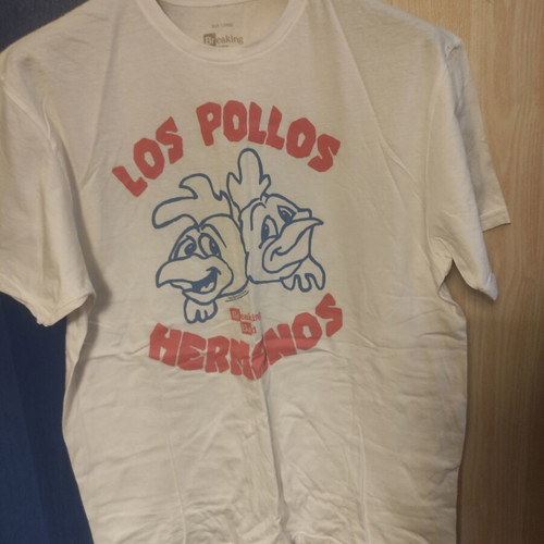 Breaking Bad T-shirt size L new, white