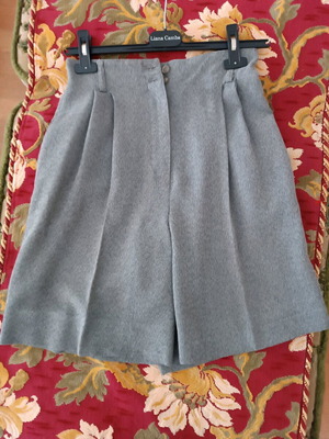 Penny Black Italian Bermuda Wool Blend Size S Like New Gray