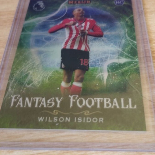 Fantasy Football Topps player cards Crysencio Summerville and Wilson Isidor