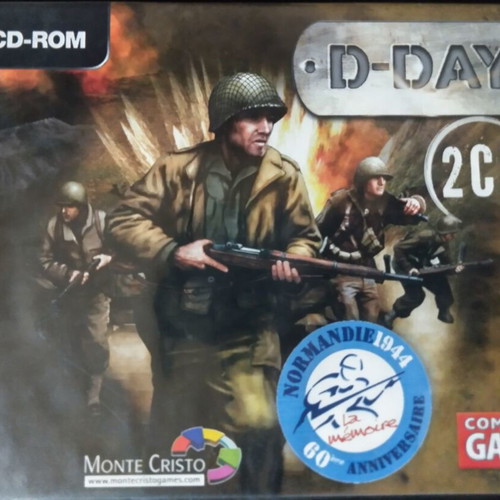 D-Day PC ROM like new with unused CDs