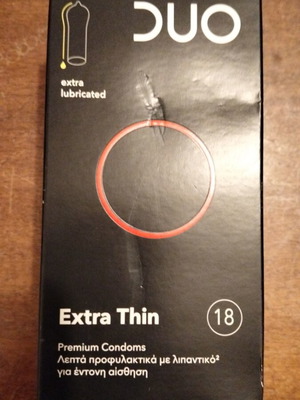 Презервативи Duo Extra Thin нови, комплект от 18