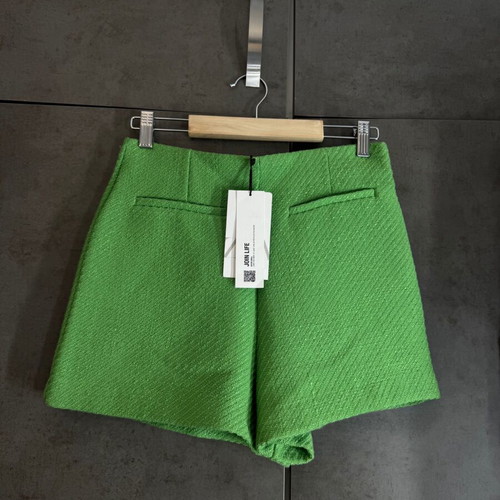 Zara fabric shorts new, green, size M 38 10