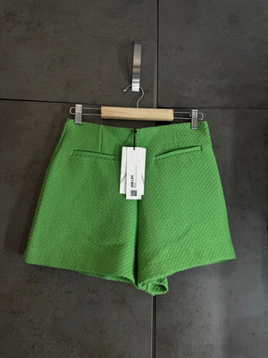 Zara fabric shorts new, green, size M 38 10