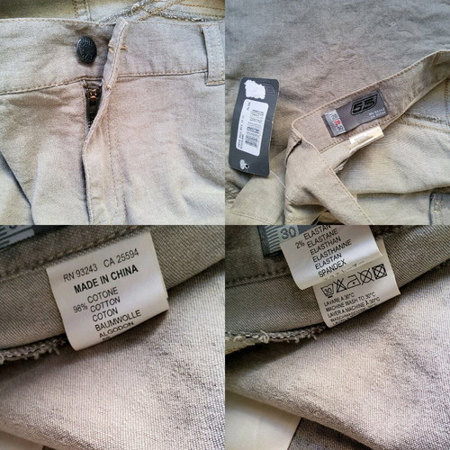 Diesel vintage y2k mini khaki skirt new