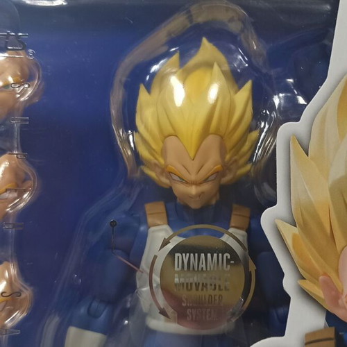 S.H. Figuarts Super Saiyan Vegeta figure new, Dragon Ball Z Cell Arc