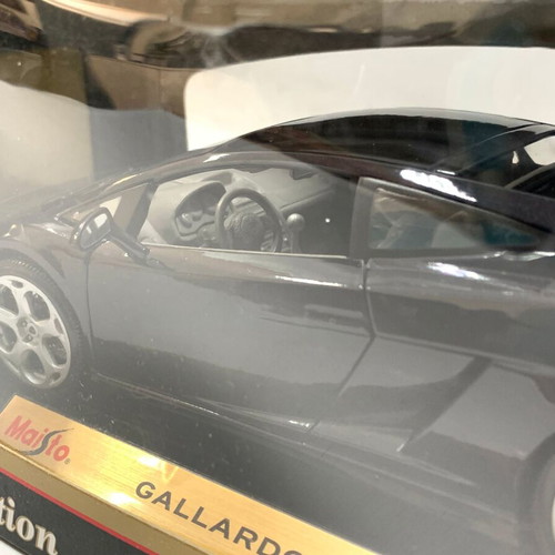 Diecast Car Maisto Lamborghini Gallardo Black 1:18 scale new