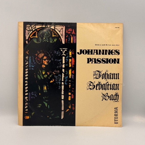 Johann Sebastian Bach Johannes Passion record used