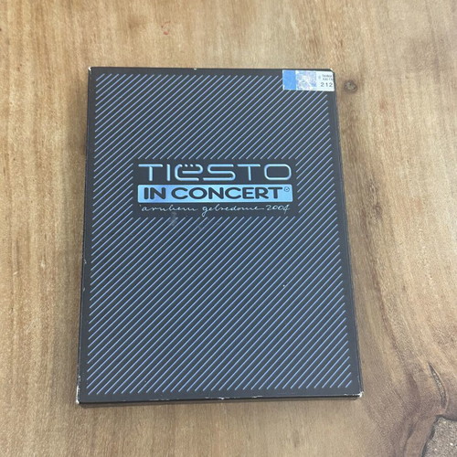 Tiësto In Concert Arnhem Gelredome 2004 2 DVD special edition like new