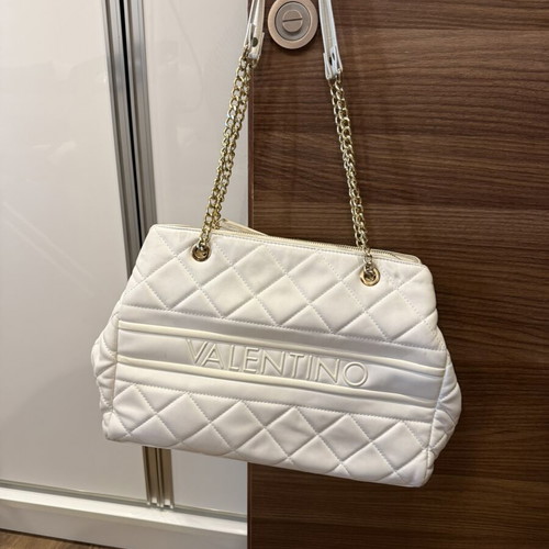 Valentino shoulder bag white like new