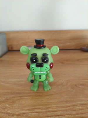 Funko Pop Green Toy Freddy Glow in the Dark Edition 128 like new without box
