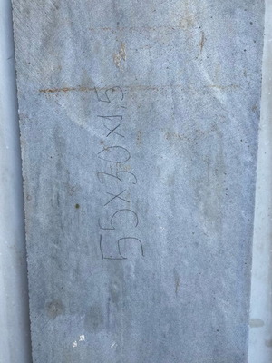 Μάρμαρο Καβάλας σαν καινούργιο 55x30x1.5 cm