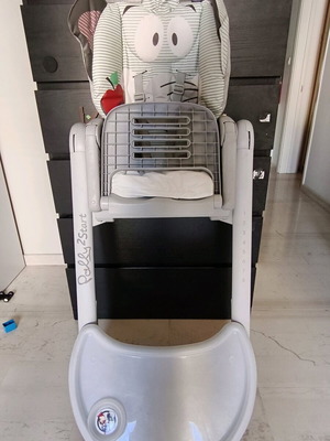 Chicco Καρεκλάκι Φαγητού Polly 2 Star μεταχειρισμένο με ροδάκια