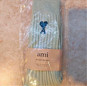 Κάλτσες AMI λαχανι χρώμα Γυναικείες