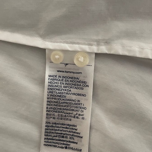 Tommy Hilfiger white shirt like new, slim fit