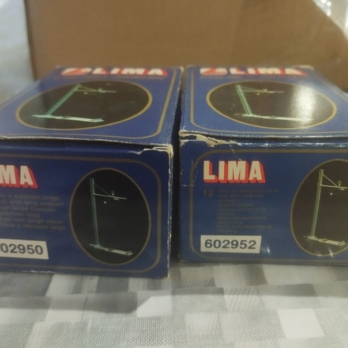 Lima HO Scale Overhead Line Poles pack of 24 like new