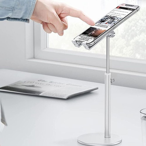 Omoton adjustable smartphone/tablet stand 3.5-7″ new aluminum