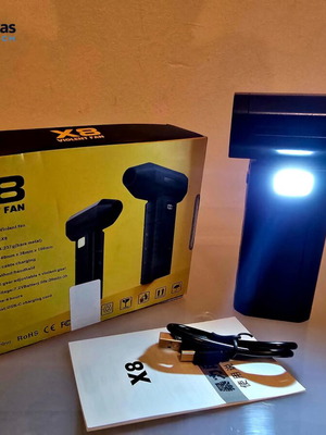X8 TurboJetFan Violent Fan new portable brushless motor fan