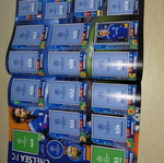 Topps Champions League sticker album used 2015-2016