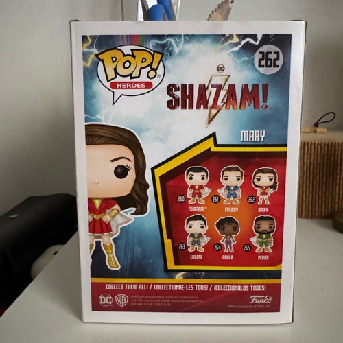 Mary Funko Pop figure from Shazam movie like new, DC