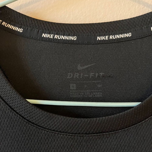 Nike running unisex shirt black, size M