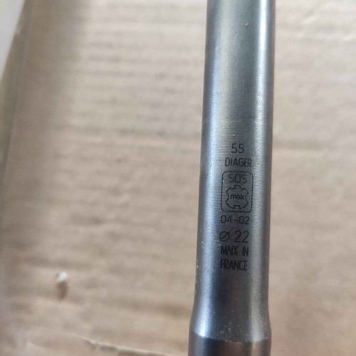 SDS MAX drill bits Diager France Φ22 x 540 and Φ28 x 540 new