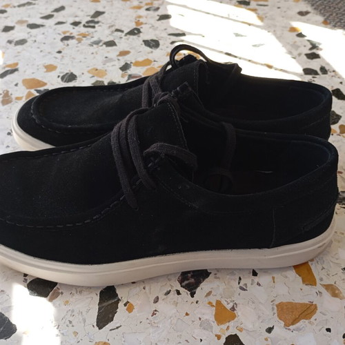 Zara men's casual shoes, navy blue, suede, size 44