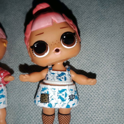 LOL Surprise Block Party dolls like new, boy, girl and cat