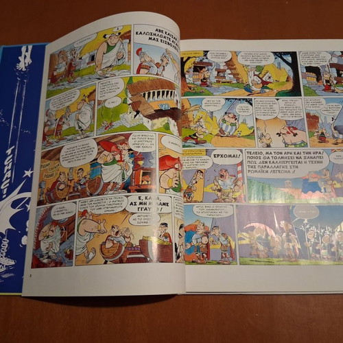 Asterix The Battle of the Chiefs comic book