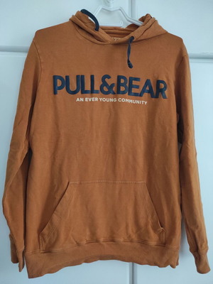 Pull & Bear hoodie sweatshirt XL, brown