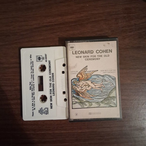 Leonard Cohen New Skin For The Old Ceremony cassette tape used