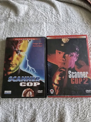 Scanner Cop 1 & 2 DVD μεταχειρισμένο με ελληνικούς υπότιτλους