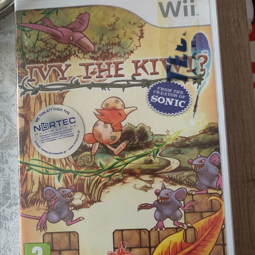 Ivy the Kiwi? Nintendo Wii game like new, puzzle
