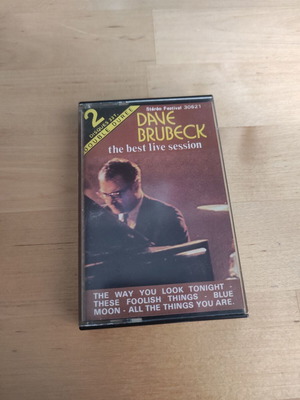 Dave Brubeck The Best Live Sessions κασέτα, γαλλική έκδοση