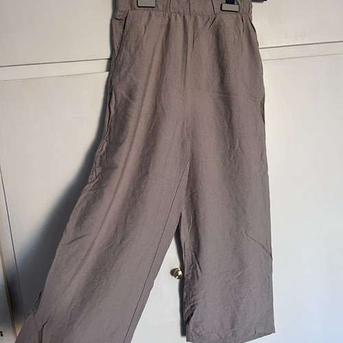 Σετ New Age μπεζ, σαν καινούργιο, μέγεθος small-medium, μπλούζα και παντελόνι με τσέπες