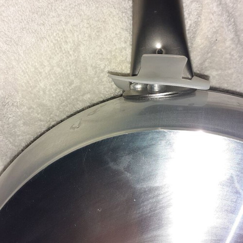 Frying Pan 24 cm Pure Aluminium Made in Italy new